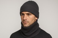 TUTU komplet czapka&snood 100% WEŁNA EXTRA-FINE MERINO