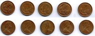 Australia 1 cent (5 x różne roczniki)