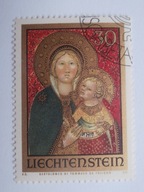 Liechtenstein - sztuka sakralna - Mi. 595 kasowany