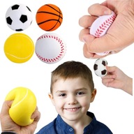 PIŁECZKA ANTYSTRESOWA ZABAWKA GNIOTEK PIŁKA SENSORYCZNA KOSZYKÓWKA NOŻNA