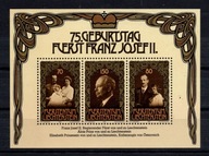 Liechtenstein / Mini arkusz 774-776 ( sławni ludzie ) 1981 r / czysty