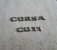 EMBLEMAT ZNACZEK KLAPY TYŁ OPEL CORSA C 00-06 ASO