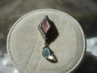 WISIOREK TOPAZ DIAMENTY KAMIEŃ KSIĘŻYCOWY 8K 333 + GRATIS!!!
