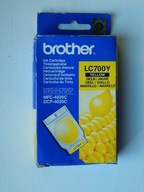 Tusz Brother LC700Y yellow(żółty)ORYGINALNY
