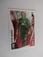 Karta topps mach attax autograf RB Leipzig Champions League Peter Gulacsi