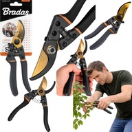 SEKATOR OGRODOWY DO GAŁĘZI KWIATÓW KRZEWÓW ŹYWOPŁOT OSTRZE MIJAJĄCE STALOWY