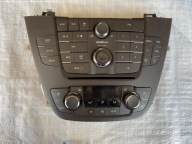 RADIO PANEL KLIMATYZACJI OPEL INSIGNIA A 13277913 13277870 BRĄZOWY
