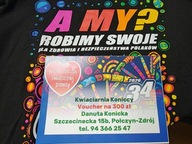 voucher na zakup kwiatów