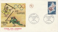 Olimpiada Tokio 1964 - FDC Japonia