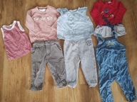 Ubranka r 74 dla dziewczynki