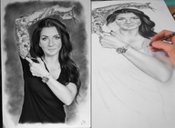 PORTRET portrety na zamówienie ze zdjęcia PREZENT KARYKATURA A4