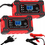 2x PROSTOWNIK ŁADOWARKA DO AKUMULATORA LCD 12V 10A FUNKCJA NAPRAWY AUTOMAT