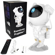 Kosmiczny Projektor Galaktyka RGB Laser 360° USB