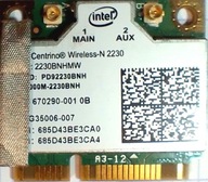 Moduł WiFi 2230BNHMW
