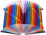 Teczka organizer, z przegródkami A4