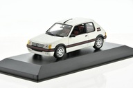 PEUGEOT 205 GTI White 1990 1/43 MINICHAMPS 400112300