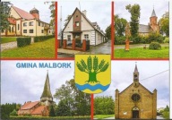 GMINA MALBORK -HERB WOJ POMORSKIE