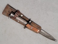 Bagnet szwedzki 1896 z żabką. Stan bardzo dobry. 1zł BCM