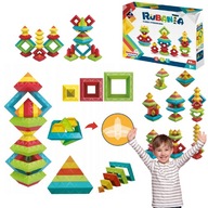 RUBANTA KLOCKI PITAGORASA 45 ELEMENTÓW GENIALNY DZIECIAK EDUKACJA ZABAWA