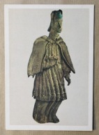 Św. Jan Nepomucen rzeźba drewniana muzeum Gdańsk sztuka ludowa PRL