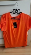RESERVED BLUZKA pomarańczowa neonowa _____38 NOWA !!!