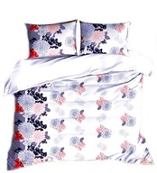 Pościel kora lux 220x240 + 2x50x60 + 2x40x40 zamek K 262 Ładne kwiatki