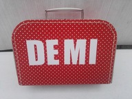 zabawka lalki kuferek torba walizeczka dziecięca twarda biedroneczka DEMI