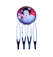 Wsuwka do włosów "Gejsza"