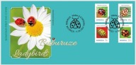 Rumunia 2024 FDC Znaczki owady biedronka