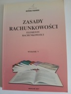 Zasady rachunkowości Elementy rachunkowości Bożena Padurek wydanie 5 NOWA