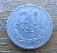 20 groszy 1976 PRL + 50 halerzy 1996