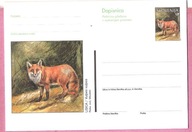 Słowenia 1999, cp las, zwierzęta leśne, lis,