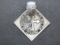 odznaka i plakietka PTTK Zlot Opolszczyzna i herb Opola komplet z 1962 roku