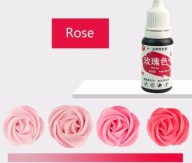 Różowy barwnik spożywczy w płynie do ciasta, dekoracji 10 g.