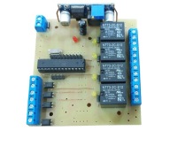 Przekaźnik Impuls 12V Bistabilny Pamięcią 4 Kanały