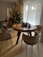 Stół okrągły Dębowy Jesionowy Na Wymiar