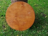 Drewniany , okrągły blat na mały stolik !!