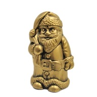 GIPSOWY ŚWIĘTY MIKOŁAJ NA PREZENT POD CHOINKĘ OZDOBA ŚWIĄTECZNA NA PREZENT