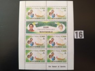 Sławni ludzie , Księżna Diana i Karol , Montserrat MNH