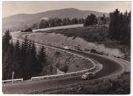 Szosa Wisła Szczyrk 1971r. Fso Warszawa Autostop obieg do Olesno o830