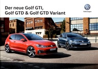 PROSPEKT VOLKSWAGEN GOLF GTI / GOLF GTD / GOLF GTD VARIANT