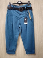 Spodnie turkus morskie Naiif Italy r. M/L (38) !!!