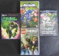 Batman Zółwie Ninja Lego dzika planeta Zielona Latarnia DVD PL bajki