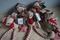 ALMI DECOR SIA HOME MYSZKA ZAWIESZKA ŚWIĄTECZNA KOMPLET 5szt. danish design