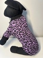 PIEKNE UBRANKO bluza w panterkę DLA PSA TYPU YORK S XS