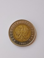 Moneta 5zł 1994 r. III RP, super stan z prywatnej kolekcji