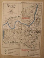 WILNO - Plan miasta WILNA, SKALA 1 : 12500 WILNO 1935 REPRINT - REPRODUKCJA