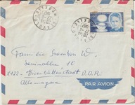 Polonica Marie Curie Koperta listu Lotn. 1967 r