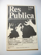 RES PUBLICA Numer 3/88 marzec
