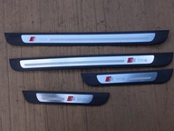 LISTWY PROGOWE AUDI A6 C7 4G0 S-LINE CAŁY KOMPLET